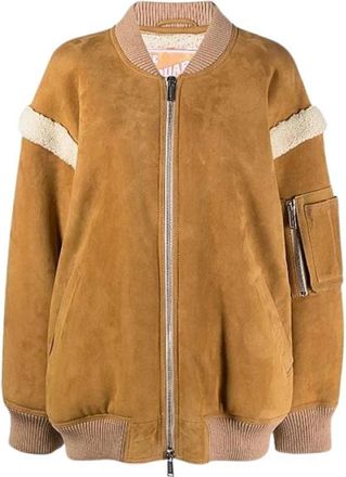 Dsquared2 Blouson - Dames - Jassen - Bruin - XS - Jassen