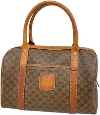 Celine Pre-owned Handbags, female, Brown, Size: ONE SIZE Pre-owned Vintage Handbag