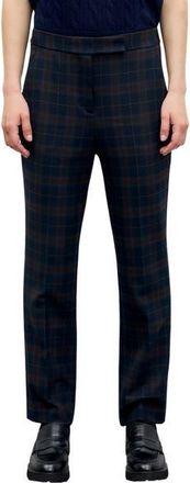 Gerard Darel Misa Mid Rise Ankle Grazer Trousers in Navy Blue at Nordstrom, Size 14