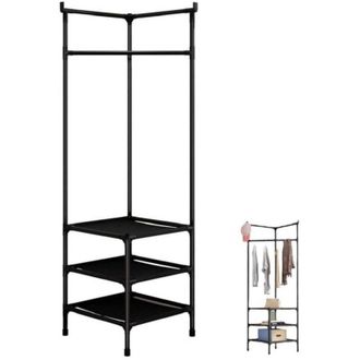 Trade Shop Trade Shop - Metal Corner Coat Rack Hardware Organizer Retro Ropa Expositor