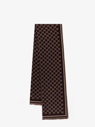 Gucci Sciarpa in lana GG jacquard - GUCCI - gender_Man