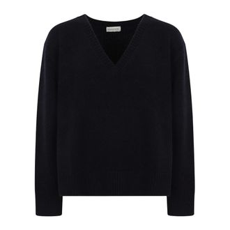 Dries Van Noten V-neck Knitwear, male, Blue, Size: XL Stylish Sweater for Modern Fashion