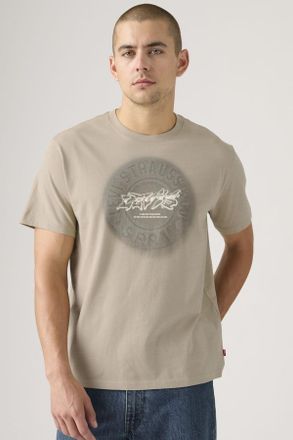 Levi's Camiseta Graphic Vintage - Hombre - 2XL - Crema / Vintage Khaki