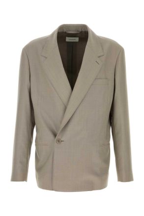 Christophe Lemaire Light Grey Jersey Blazer