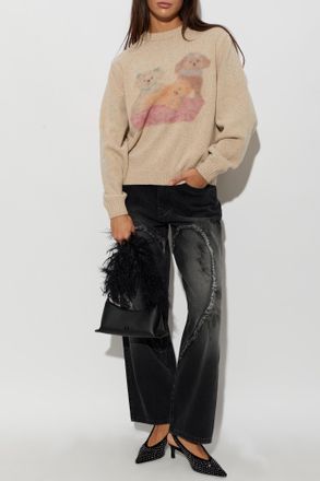 Carne Bollente Jeans With A Vintage Effect, Womens, Black