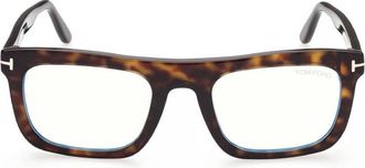Tom Ford Blue Light Block Square Mens Eyeglasses FT5757-B 052 52