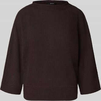 OPUS Pullover mit 3/4-Arm Modell Gulopi in Schoko, Gr&ouml;&szlig;e 38