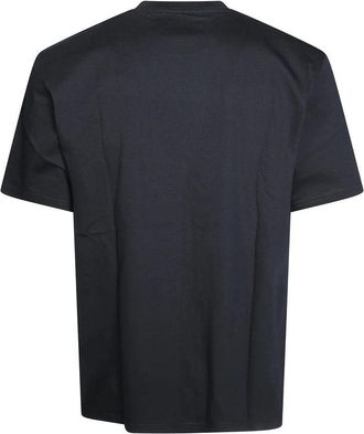 Carhartt Work in Progress Embroidered Heart Patch T-Shirt - Black