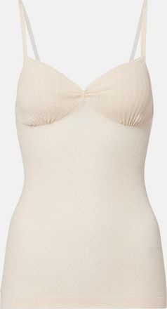 Victoria Beckham Top Cami in misto cotone