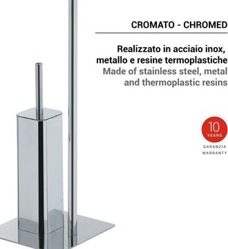Gedy Gedy - 13321300000 felix Toallero y Columna De Pie Cromo - ref: 13321300000