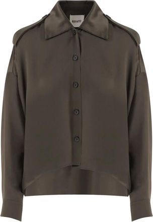 Khaite Donna, Camicette, Marrone, S, new