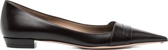 Tom Ford Eva flat pumps - women - Leather/Goat Skin/Leather - 40 - Brown