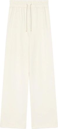 GCDS Lounge Logo Trackpants - Dames - Sweatpants - Wit - L - Katoen - Broeken