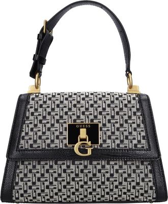 Guess Zwart - Dames - Handtassen - Zwart - ONE Size - Leer - Tassen