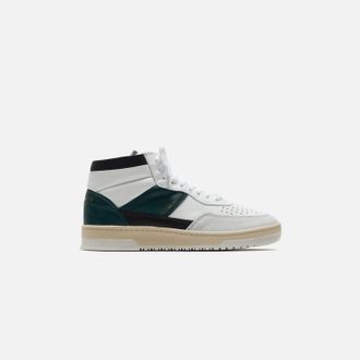 Filling Pieces Mens Mid Ace Spin Sneaker In Green