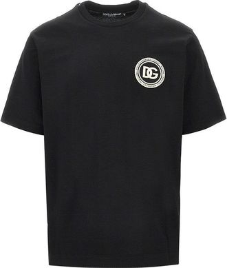 Dolce & Gabbana Logo patch T-shirt Man 48