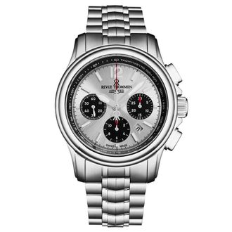 Revue Thommen Air Speed Chronograph Automatic Silver Dial Mens Watch 16041.6432