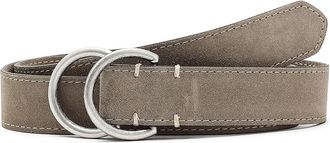 Johnnie-O O Ring Suede Mens Belts Mink : 2XL, Leather/Suede