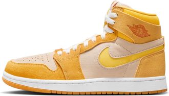 Nike Nike Air Jordan 1 Zoom Air CMFT 2 Womens Shoes, Yellow Ochre/Pale Vanilla/Safety Orange, 5 UK
