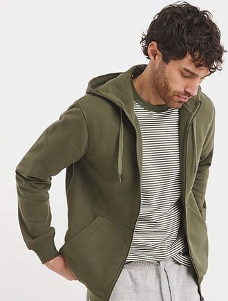 Jacamo Full Zip Hooded Sweat