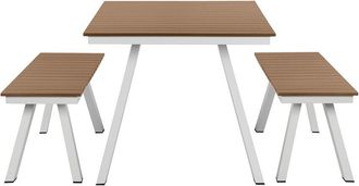 Pangea Home Indoor/Outdoor Jack 3Pc Dining Set