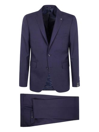 Tagliatore wool suit - men - Wool - 50 - Blue