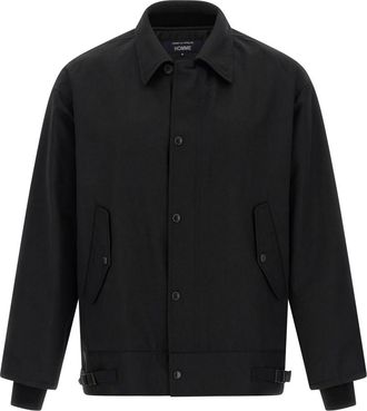 Comme Des Gar&ccedil;ons Black Shirt Collar Jacket