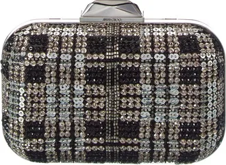Jimmy Choo London Micro Cloud Satin Clutch