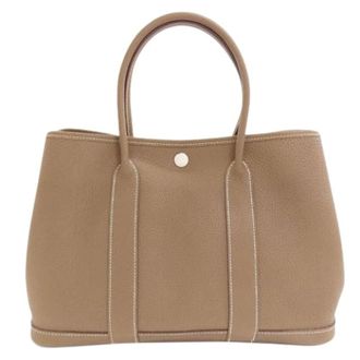 Herm&egrave;s Pre-owned Bolso Tote de Piel Negonda - Pre-owned - Mujer - Marr&oacute;n - ONE SIZE