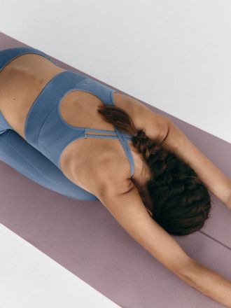 Born Living Yoga Top Malala Medium Grey