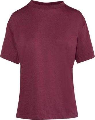 Hést Hést, Tops, Dames, Paars, XL, Katoen, Rhododendron T-shirt Jersey Tee