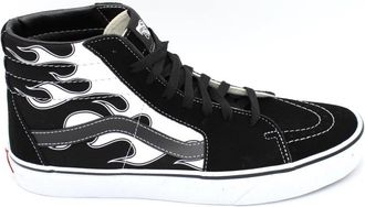 Vans Vlam Hoge Top Canvas Sneakers - Heren - Sneakers - Zwart - 44 1/2 EU - Su&egrave;de - Schoenen