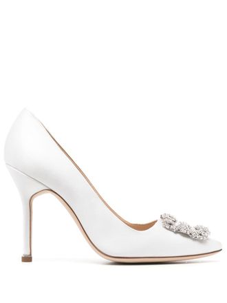 Manolo Blahnik Pumps Hangisi 100mm - Toni neutri