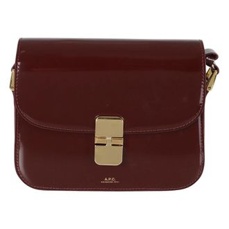 A.P.C. A.p.c. - Grace Small Tas - Dames - Tassen - Bruin - Maat: ONE Size Katoen