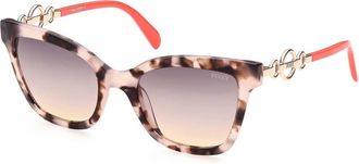 Pucci Emilio Pucci EP0158 55B Womens Sunglasses Tortoiseshell Size 54