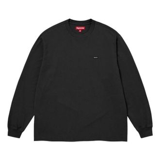 SUPREME SS26 Small Box L/S T-Shirt Black SUP-SS26-017-BLK