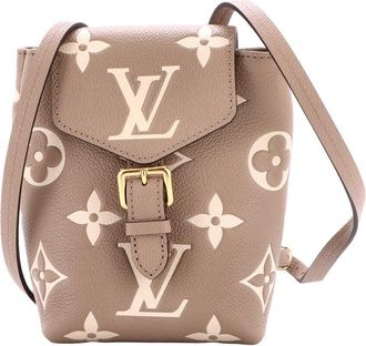 Louis Vuitton Tiny Backpack Bicolor Monogram Empreinte Giant (Authentic Pre- Loved)