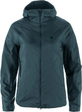 Fj&auml;llr&auml;ven Keb Thermal Wind Jacket Windjacke f&uuml;r Damen | blau