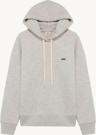 Autry EMBROIDERED LOGO HOODIE WOMAN