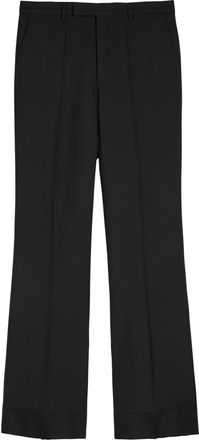 Valentino Garavani Flared-leg Twill Trousers - Black - 52 (IT52 / XL)