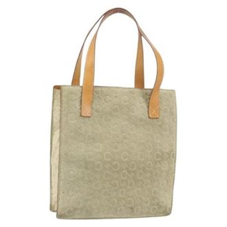 Celine Pre-owned Vintage Suede Tote - Dames - Vintage Shopper - Beige - ONE Size - Su&egrave;de - Vintage