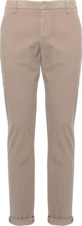 Dondup Gaubert Broek - Heren - Broeken - Beige - Maat: W32 Katoen