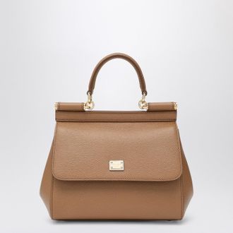 Dolce & Gabbana Medium caramel Sicily Hand Bag