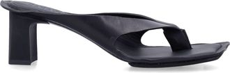 Maison Margiela Flache Schuhe Schwarz