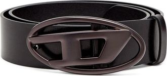 Diesel Black Belt - unisex - Riemen - Zwart - 80 CM - Accessoires