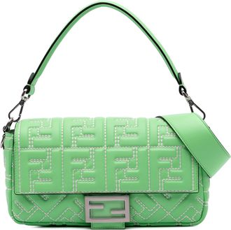 Fendi Baguette Gequiltede Schoudertas
