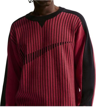 Nike Sportswear Club Jersey Sweater Team Crimson Black II1196-613