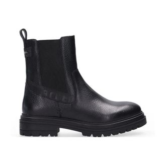 Maruti Schoenen, Dames, Zwart, 40 EU, Leer, Bodine Leren Chelsea Boot
