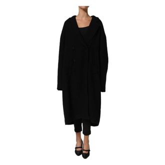 Dolce & Gabbana Double Breasted Trench Coat - female - Dolce & Gabbana - Double-Breasted Coats - Black - S - Coats