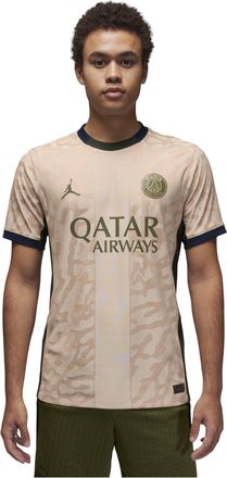 Nike Jordan Air Jordan Paris Saint-Germain 2023/24 Match Fourth Jersey Beige FD6503-201